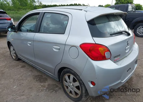 2014 Mitsubishi Mirage Es из США, поврежденный, VIN ML32A4HJ4EH015333